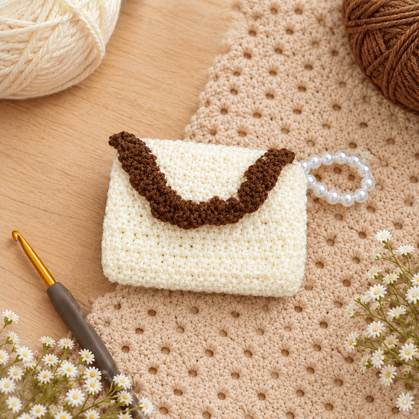 Crochet Tiny Bag - Image 1